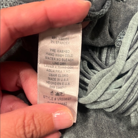 T-Party Mineral Wash Tie Dye Fringe- Small - Picture 9 of 10